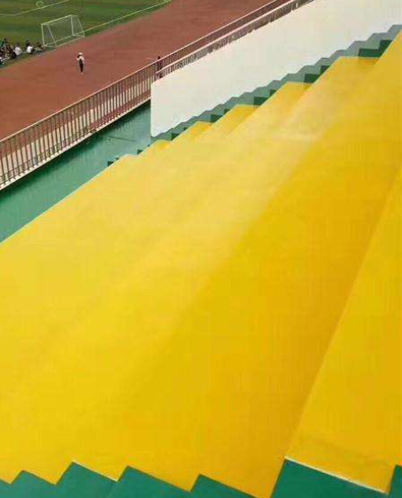 宁夏球场台阶翻新修补改造